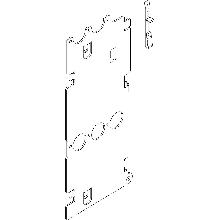 MAS - PIASTRA ATT FISSI POST M250 MGT - BTICINO 9002S - BTICINO 9002S product photo