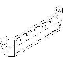 MAS - PIASTRA SCORREVOLE MEGATIKER L=600 - BTICINO 9061TME - BTICINO 9061TME - BTICINO 9061TME product photo