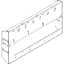 MAS TELAIO ATT FIX POST M250 MGT L=600MM - BTICINO 9061T/TN - BTICINO 9061T/TN - BTICINO 9061T/TN product photo
