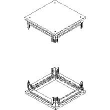 MAS HDX - BASE TESTA PANNELLO APERTO 350X350MM - BTICINO 91801/33A product photo