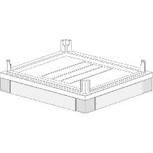 MAS HDX - ZOCCOLO 600X600 H 100 MM - BTICINO 91811/66 product photo