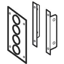 MAS - CHIUSURA LATERALE FORMA 3B 4A H=200 - BTICINO 91840/2SL - BTICINO 91840/2SL product photo