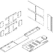 MAS - CELLA SEGREGAZIONE FORMA 4B H=400MM - BTICINO 91850/4CE - BTICINO 91850/4CE product photo