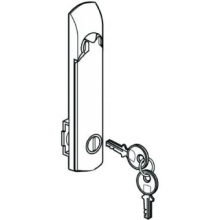 MANIGLIA GIREVOLE CON CHIAVI PER ARMADI LDX400 MDX E HDX - BTICINO 91860S product photo