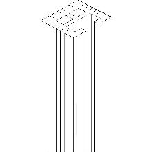 MAS BARRA C ALLUMINIO 1000 A - BTICINO 91888AL - BTICINO 91888AL - BTICINO 91888AL product photo