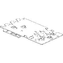 MAS - SUPPORTO ME250 PER PIASTRA SCORREVOLE - BTICINO 9250S product photo