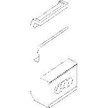 MAS SDX - SUPPORTO CENTRALE X TIFASTPETTINI - BTICINO 94000STP - BTICINO 94000STP product photo