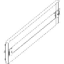 MAS SDX - PANNELLO DIN PLASTICA H=200MM - BTICINO 9431/24PL - BTICINO 9431/24PL - BTICINO 9431/24PL product photo