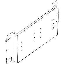 MAS - PIASTRA M400-630 ORIZZANTALE L=600 - BTICINO 9541P/04 product photo