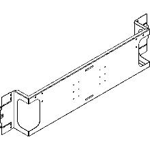 MAS - PIASTRA M250 FISSO ORIZ L=850MM - BTICINO 9741P250N product photo