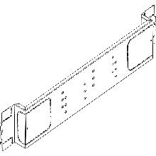 MAS - PIASTRA M250 ORIZZONTALE L=850 - BTICINO 9741P/02 product photo