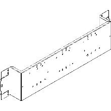 MAS - PIASTRA MEGATIKER FISSO VERT L=850MM - BTICINO 9781PMEN product photo