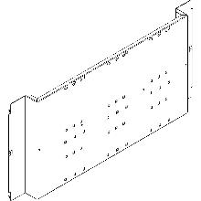 MAS - PIASTRA M250-400 DIFF L=850 - BTICINO 9782P/TN product photo