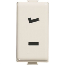 PRESA POLARIZZATA IRREVERSIBILE MATIX AVORIO MAGIC TT - BTICINO A5020N product photo