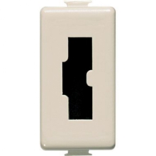 PRESA 10A IRREVERSIBILE 2P+T PER SPINA ART. 2200NA O 2200NN AVORIO MATIX MAGIC - BTICINO A5100 product photo