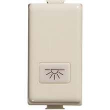 COPRITASTO SERIGRAFATO SIMBOLO LUCE MAGIC TT - BTICINO A5921A product photo