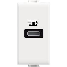 MATIX - CARICATORE USB TIPO C 1M BIANCO - BTICINO AM4192C - BTICINO AM4192C product photo