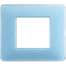 matix - placca 2 posti colors turchese - BTICINO AM4802CAR product photo