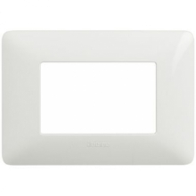 matix - placca 3 posti bianco - BTICINO AM4803BBN product photo