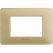 matix - placca 3 posti colors avorio - BTICINO AM4803CAV product photo