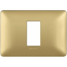 matix - placca modulo 503 1 posto gold - BTICINO AM4803M1MGL product photo