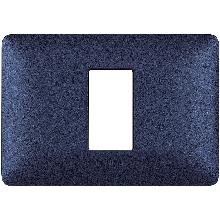 MATIX - PLACCA MODULO 503 1P BLU MERCURIO - BTICINO AM4803M1TBM - BTICINO AM4803M1TBM product photo