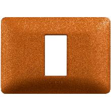MATIX - PLACCA MODULO 503 1P ROSSO TERRA - BTICINO AM4803M1TRT - BTICINO AM4803M1TRT product photo