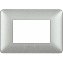 matix - placca 3 posti bianco calce - BTICINO AM4803TBC product photo