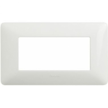 matix - placca 4 posti bianco - BTICINO AM4804BBN product photo