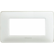 matix - placca 4 posti colors ghiaccio - BTICINO AM4804CBN product photo