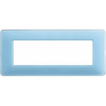matix - placca 6 posti colors turchese - BTICINO AM4806CAR product photo