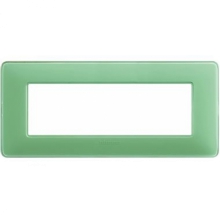 matix - placca 6 posti colors te verde - BTICINO AM4806CVC product photo