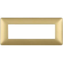 matix - placca 6 posti gold - BTICINO AM4806MGL product photo