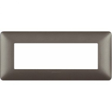 matix - placca 6 posti iron - BTICINO AM4806MIR product photo