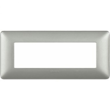 matix - placca 6 posti silver - BTICINO AM4806MSL product photo
