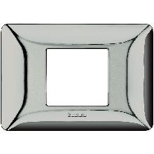 matix - placca 2 posti centrati cromo lucido - BTICINO AM4819GCR product photo