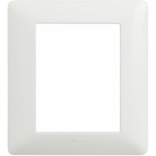 matix - placca 3+3 posti bianco - BTICINO AM4826BBN product photo