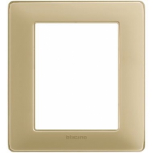 matix - placca 3+3 posti colors avorio - BTICINO AM4826CAV product photo