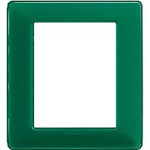 MATIX - PLACCA 3+3P COLORS SMERALDO - BTICINO AM4826CVS - BTICINO AM4826CVS product photo