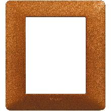 matix - placca 3+3 posti rosso terra - BTICINO AM4826TRT product photo