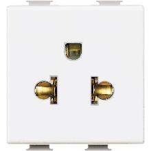 matix - presa 2P+T universale 16A protetta bianco - BTICINO AM5025T - BTICINO AM5025T product photo