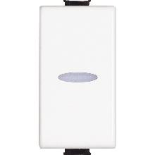 Matix - interruttore ax 1P 10A 1 modulo bianco - BTICINO AM5051N product photo