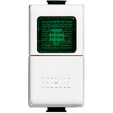 matix - pulsante 1P NO spia verde - BTICINO AM5057V - BTICINO AM5057V product photo