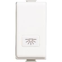 MATIX - COPRITASTO+LUCE  ANTIBATTERICO - BTICINO AM5921AAB - BTICINO AM5921AAB product photo