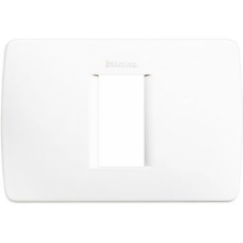 PLACCA MODULO 503 1P BIANCA LUNA - BTICINO C4803/1BN product photo