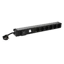 BTNET - PDU 19'' 6 PRESE+INT LUM+LIM SOVR - BTICINO C915306CPL - BTICINO C915306CPL - BTICINO C915306CPL product photo