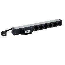 BTNET - PDU 19'' 6 PRESE CON MAGNETOTERMICO - BTICINO C915306CS - BTICINO C915306CS - BTICINO C915306CS product photo
