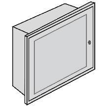 BTDIN - QUADRO DA INCASSO LAMIERA 12 DIN - BTICINO E209P/12D - BTICINO E209P/12D product photo
