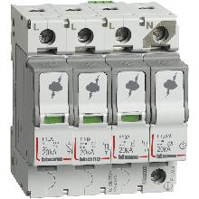 BTDIN - SPD T2 20KA 3P+N NR+SEGNAL DISTANZ - BTICINO F10AC4 product photo