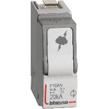 BTDIN - REPLACEMENT MODULE T2 20KA N-PE - BTICINO F10AN - BTICINO F10AN product photo